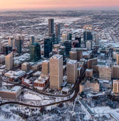 Air Canada Edmonton office in Canada