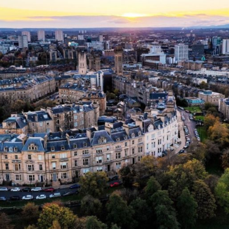 Emirates Airlines Glasgow office in Scotland