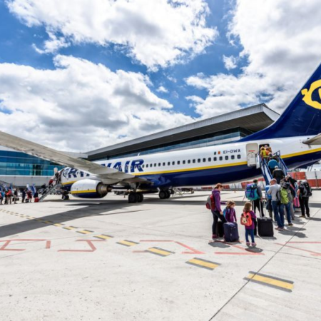 Ryanair Airlines Rome Office in Italy